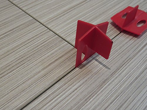 1/8" Reusable Tile Spacers Perfect Level Master Bag Of 100 Three Sides Spacers For Wall And Floor #TOP2