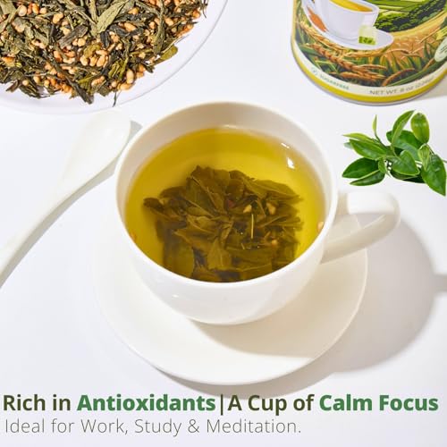 Té Genmaicha Orgánico en hojas sueltas 227 g miniatura 5