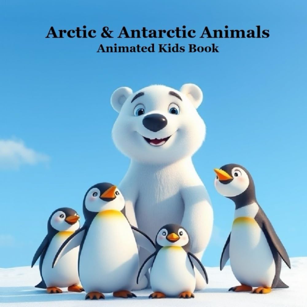 Arctic & Antarctic Animals: Kids Book Meet the Animals of the Frozen Tundra