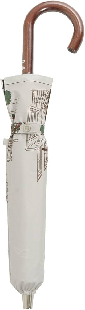 ★新品★DAKS　ダックス　晴雨兼用　折りたたみ　日傘　1級遮光　軽量　街並み DDドットジャガード 一級遮光 晴雨兼用折りたたみ傘｜DAKS