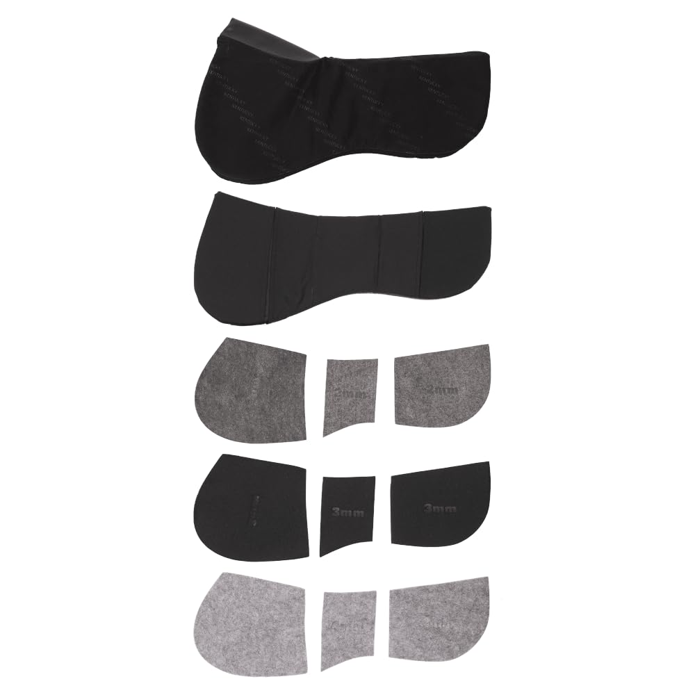 Kentucky - Sattelpad Korrektur Impact schwarz 18mm
