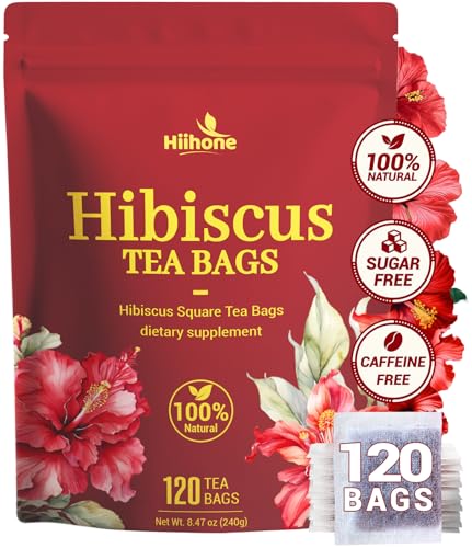 HIIHONE Hibiscus Tea Bags