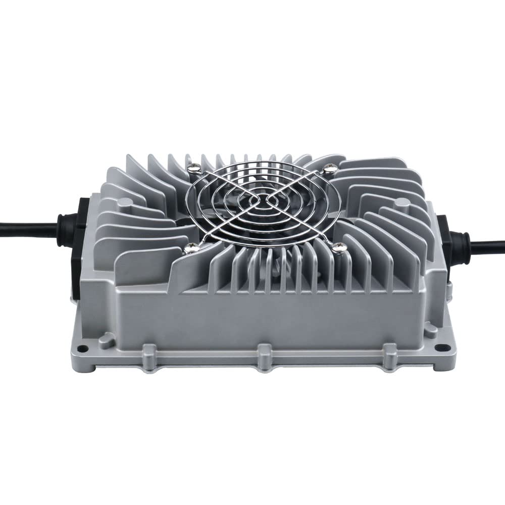 24 V 20 A LiFePO4 kwasowo-ołowiowa wodoodporna ładowarka do roweru elektrycznego 25,2 V 29,2 V 29,4 V pełne uszczelnienie inteligentna ładowarka samochodowa do wózka golfowego (rozmiar: Anderson 30 A, kolor: kwasowy ołowiowy 24 V 20 A)