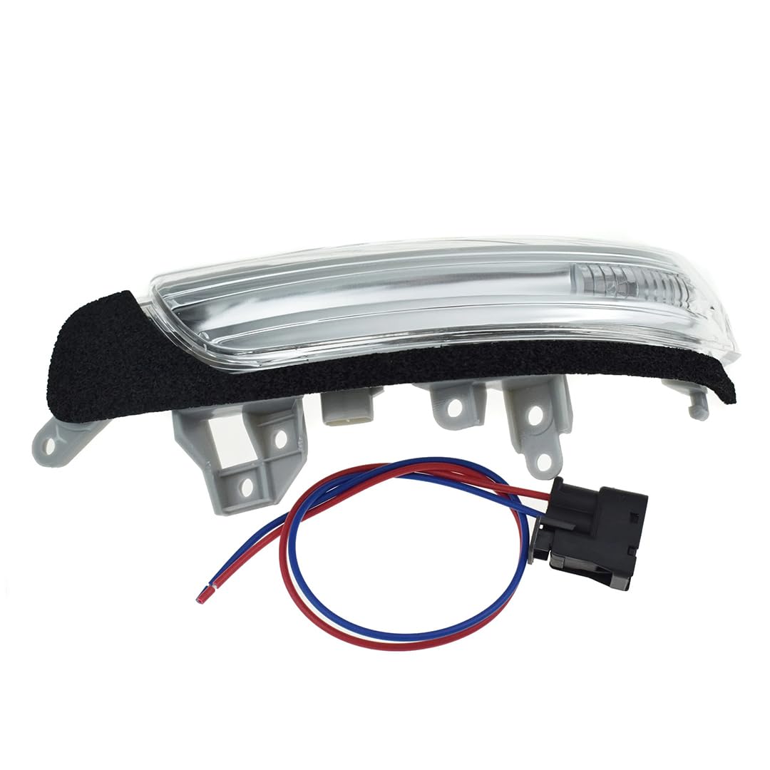 Rufutle Side Marker Lights for Toyota Prius Avalon Camry Wish Reiz Mark X, Left or Right Side Mirror Turn Signal Light Indicator