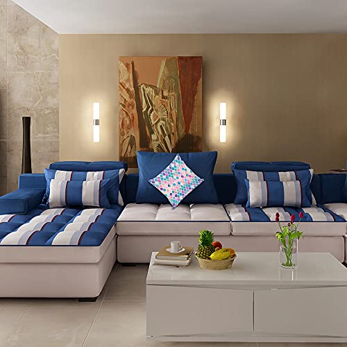 Farbenfroher Kissenbezug mit marokkanischem Muster, Kissenbezug für Sofa, Couch, Auto, Innen- und Außenbereich – Bild 6