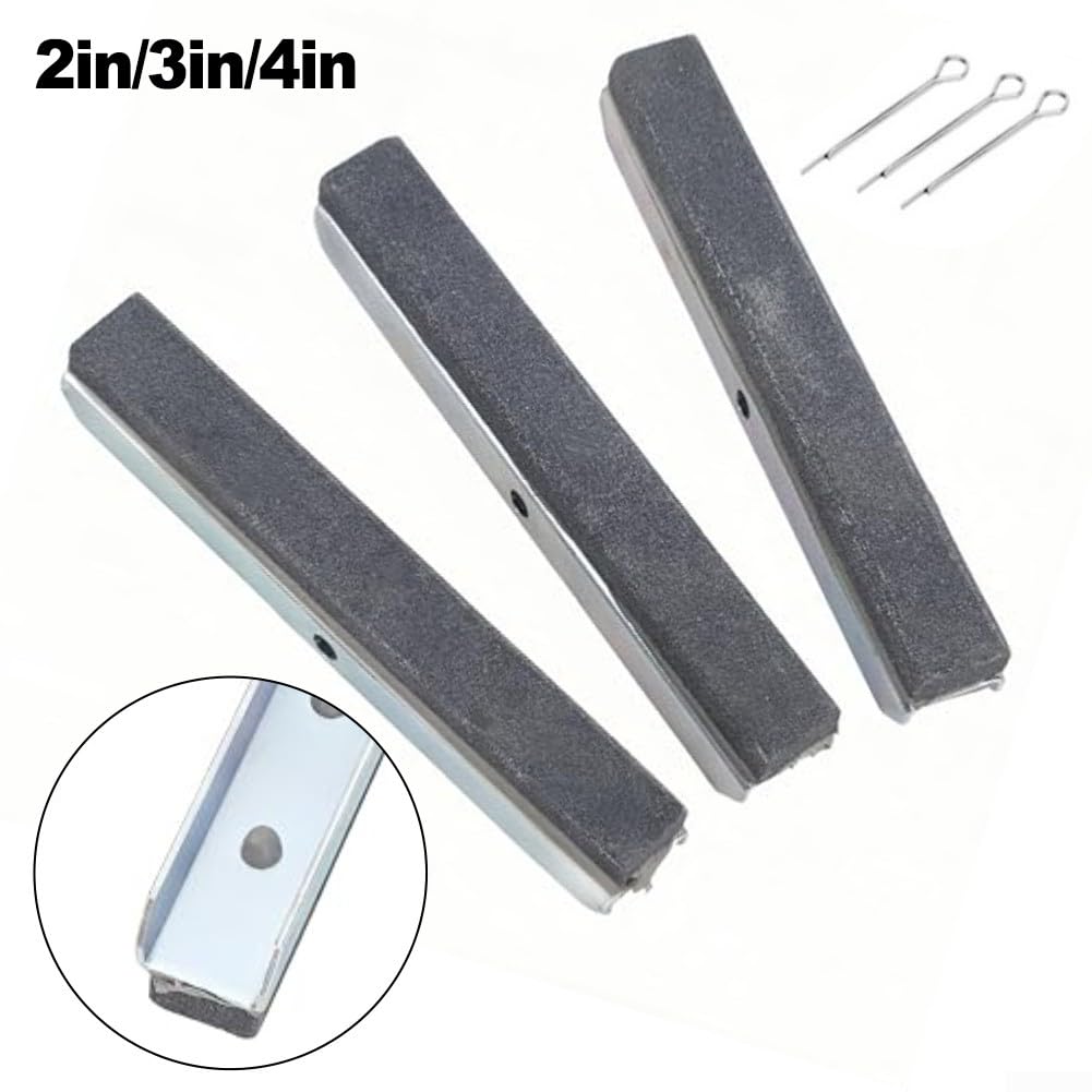 Set di 3 pietre per levigatura cilindri motore con 3 bracci cilindrici, strumento progettato per il trattamento e la manutenzione del cilindro del motore (7,6 cm)