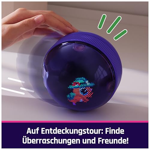 Bitzee Hamsterball – Interaktives Spielzeug mit über 20 virtuellen Hamstern, das Digitale Haustier reagiert auf Berührung und Bewegung, für Kinder ab 5 Jahren