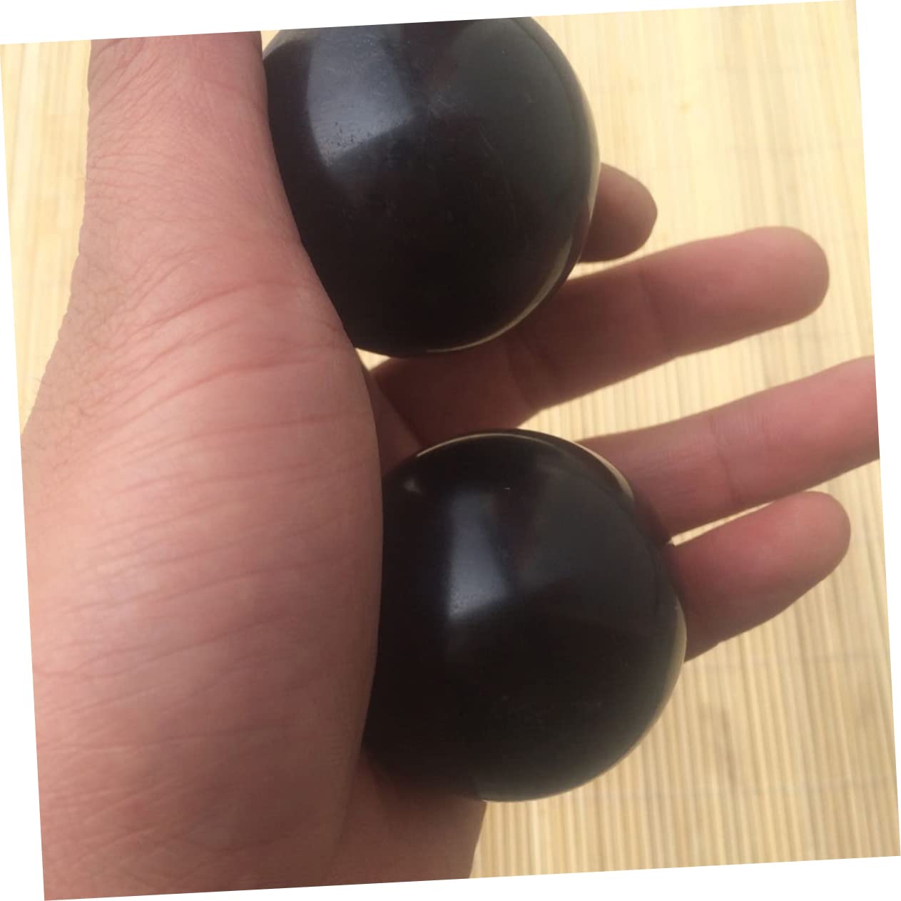 lleno de textura 2 bolas de ejercicio de mano, bolas de masaje de manos, regalos asiáticos, pelota de masaje natural, pelota de mano, pelota de masaje natural, pelota de gimnasio, manualidades, color