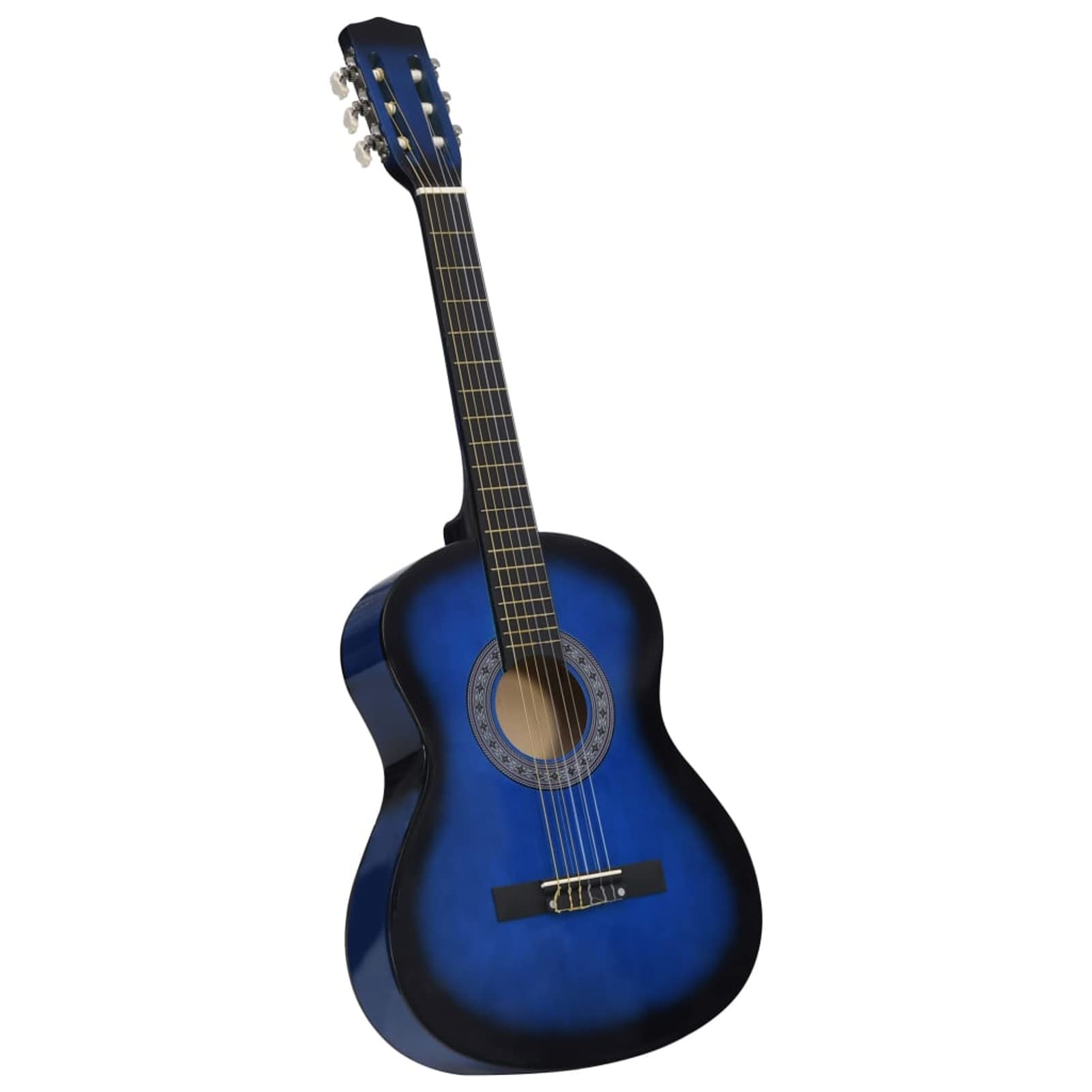 Set Chitarra Classica 8 pz per Principianti Blu 3/4 36",Arte e Svago,Hobby e Arti Creative,Strumenti Musicali,Strumenti a Corda,Chitarre-70117
