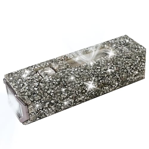 Lampe de poche Bling Diamond puissante LED à strass scintillants