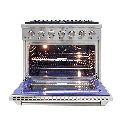 Duura Elite DE360GRSSS Gas Range Cooktop 36-Inch thumb #3