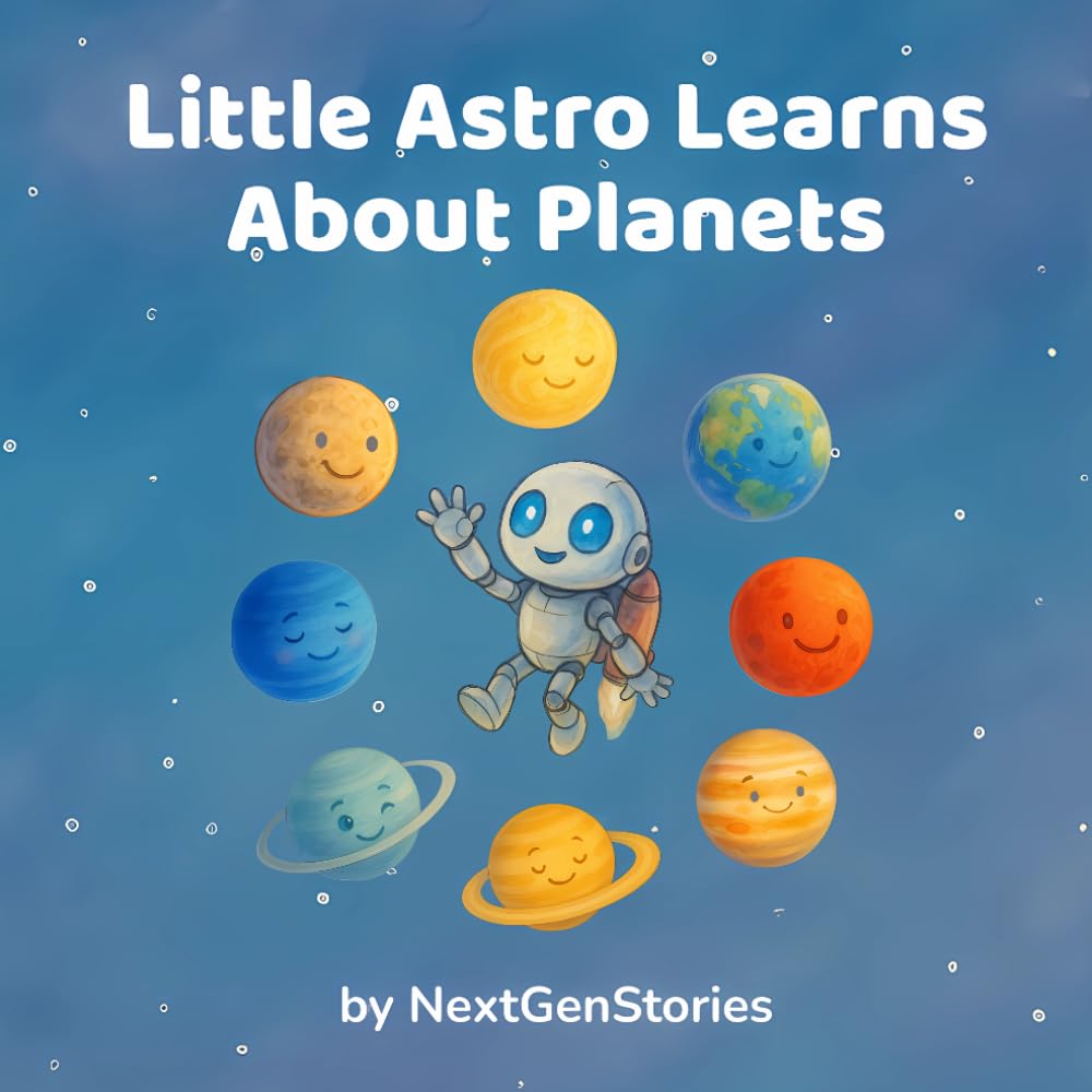 Little Astro Learns About Planets: A Whimsical Space Adventure for Curious Kids (Ages 4–8)