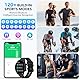vamout Smartwatch Herren Damen Rund mit Telefonfunktion,1.39 HD Uhr,120+ Sportmodi Watches for Men,Fitnessuhr Herren mit SpO2 Pulsuhr Schlafmonitor,IP68 Wasserdicht,für iOS Android, Schwarz