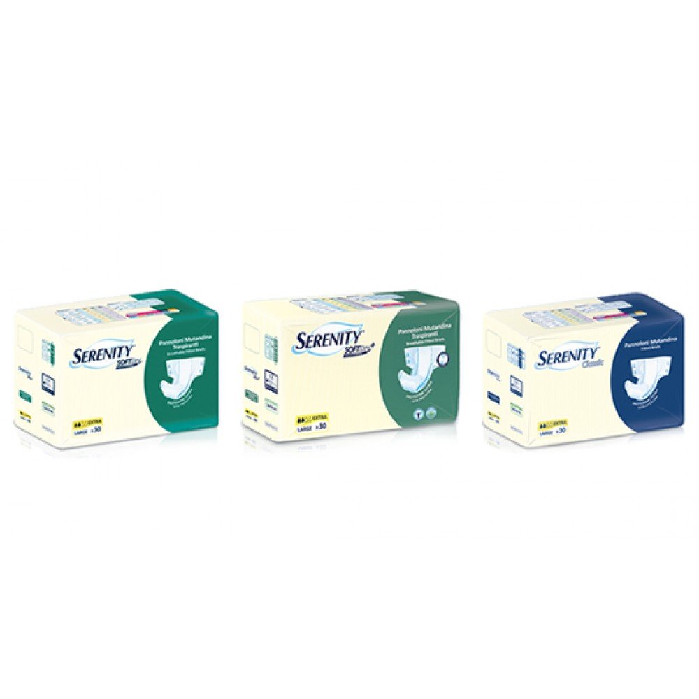 Serenity Serenity Pannolone Mutanda Classic Extra - Pacco da 30 pezzi