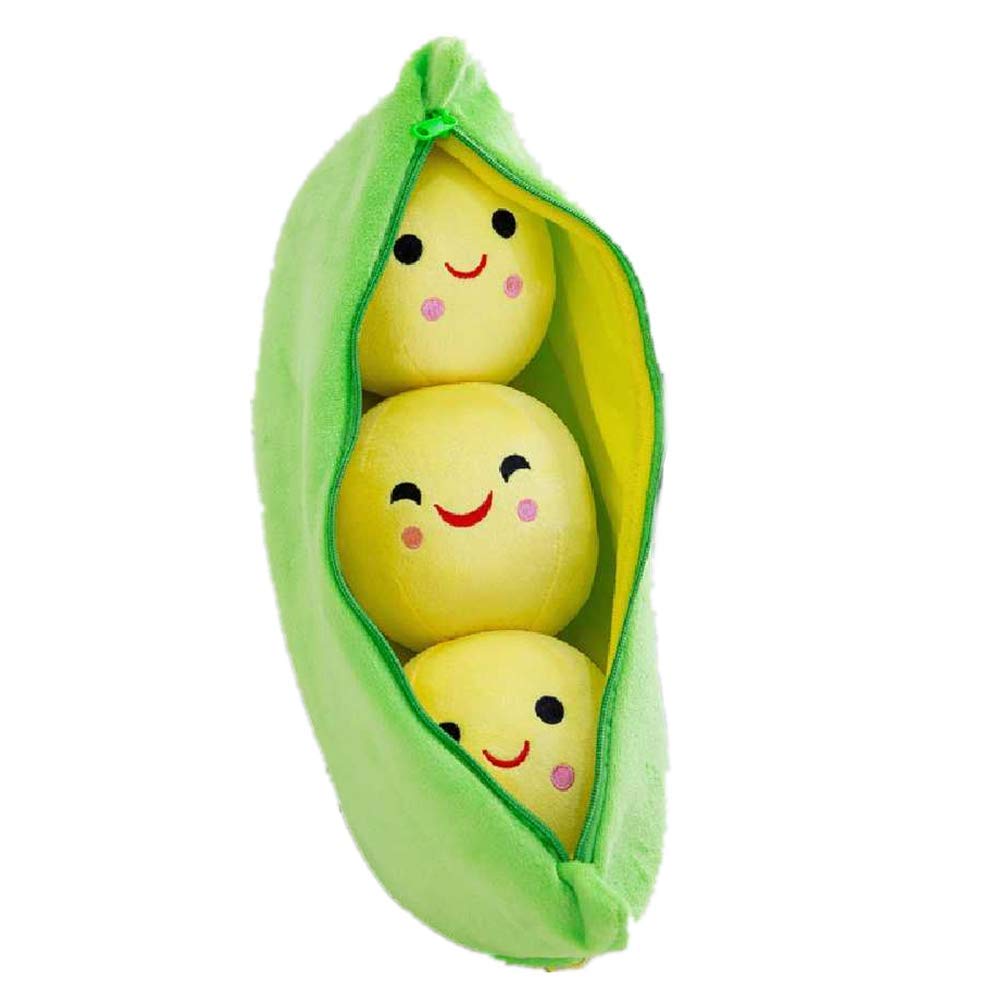 Coussin d'oreiller de gousse de pois créatif pour apporter de la tendresse dans votre foyer
