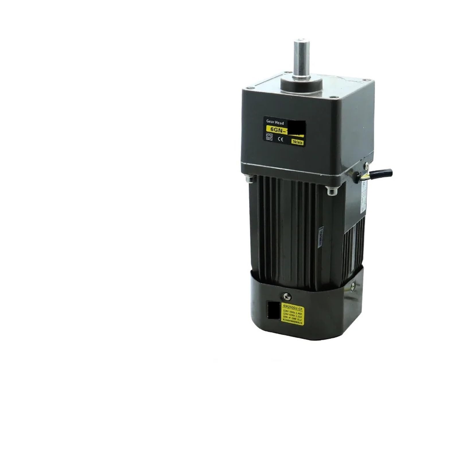 ANERTQUIH Motor 250W AC 220v 50/60hz Single-Phase Asynchronous Induction Shaft 15mm DC(1400RPM)