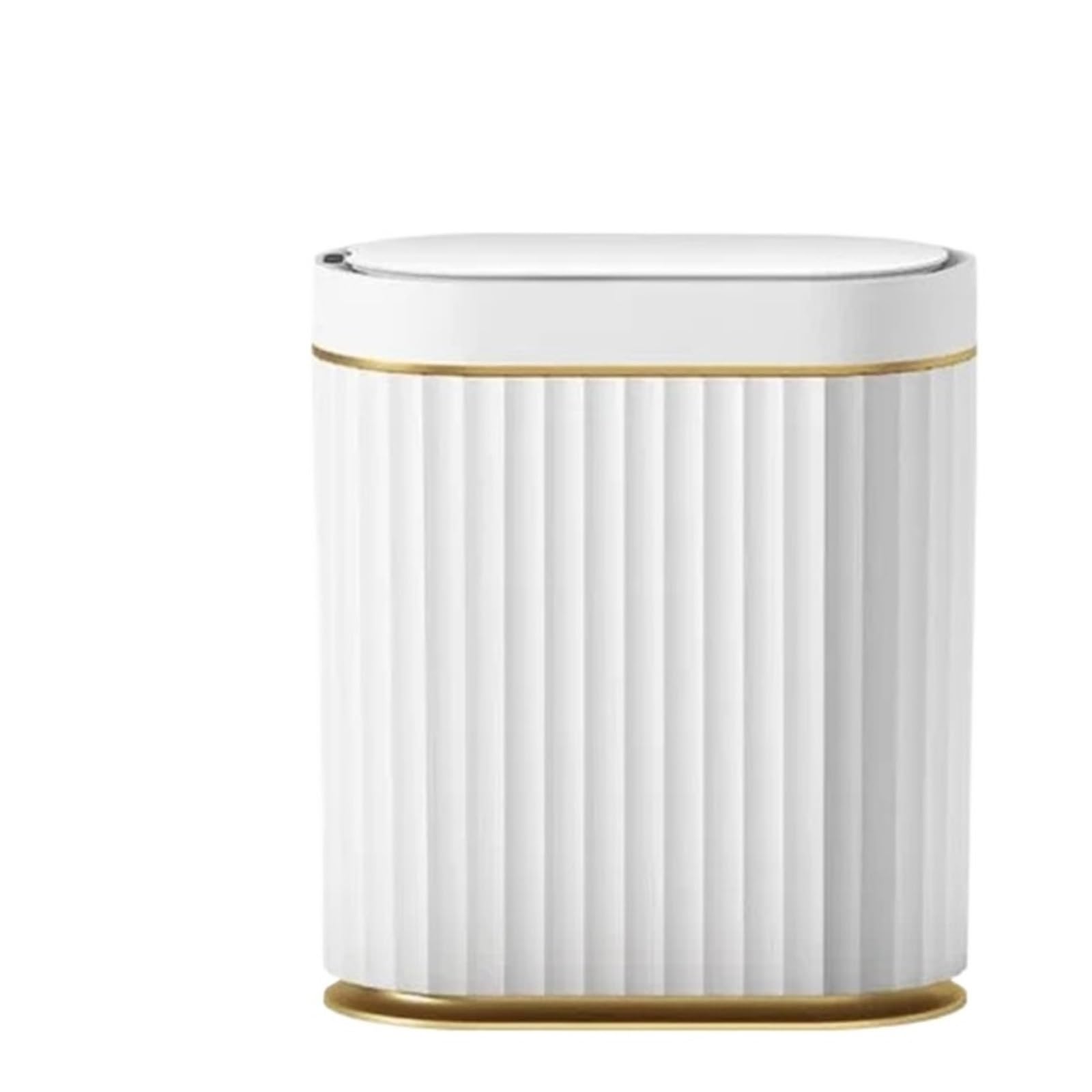 Cubo de basura con sensor inteligente de 7L acabado premium dorado para baño 8
