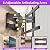 XinleTech XXL Heavy Duty Full Motion TV Wall Mount for 85,86,98,100,120 Inch TVs,Tool-Free Tilt Extension Adjustable TV Mount,Pre-Assembled,VESA 100x100 to 1050x600,Holds up to 396 lbs,XL-DY1067