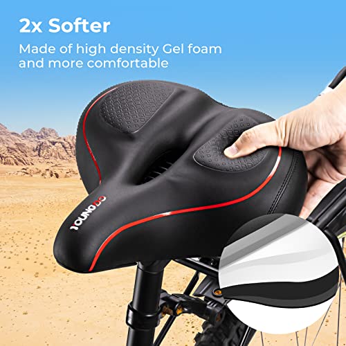 YOUNGDO Extra wide bicycle saddle BigaMart