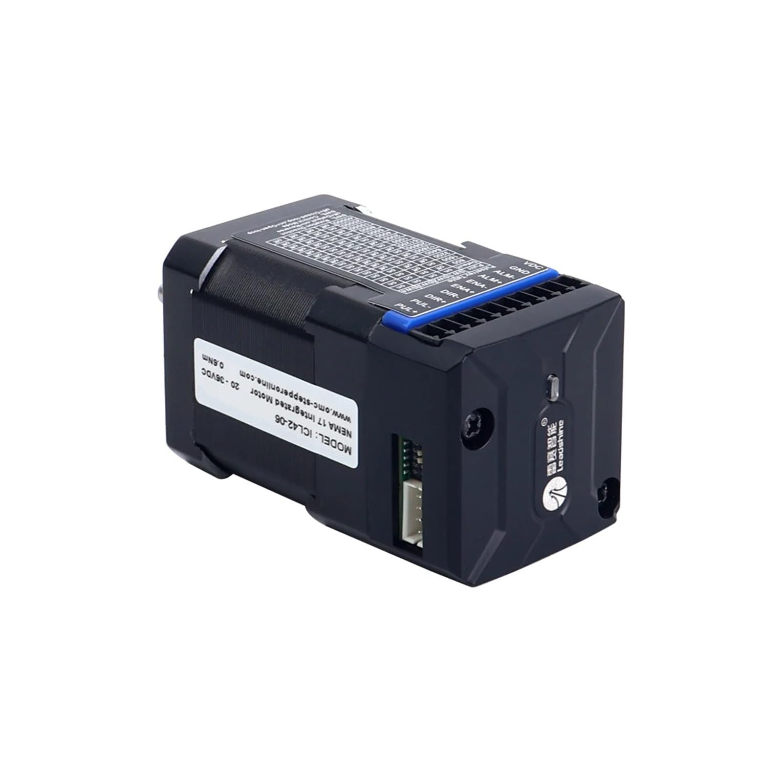 ICL Series NEMA 17 Integrated Closed Loop Stepper Electronic Starter 0.6Nm(85oz.in) 20-36VDC w/ 14-bit Encoder