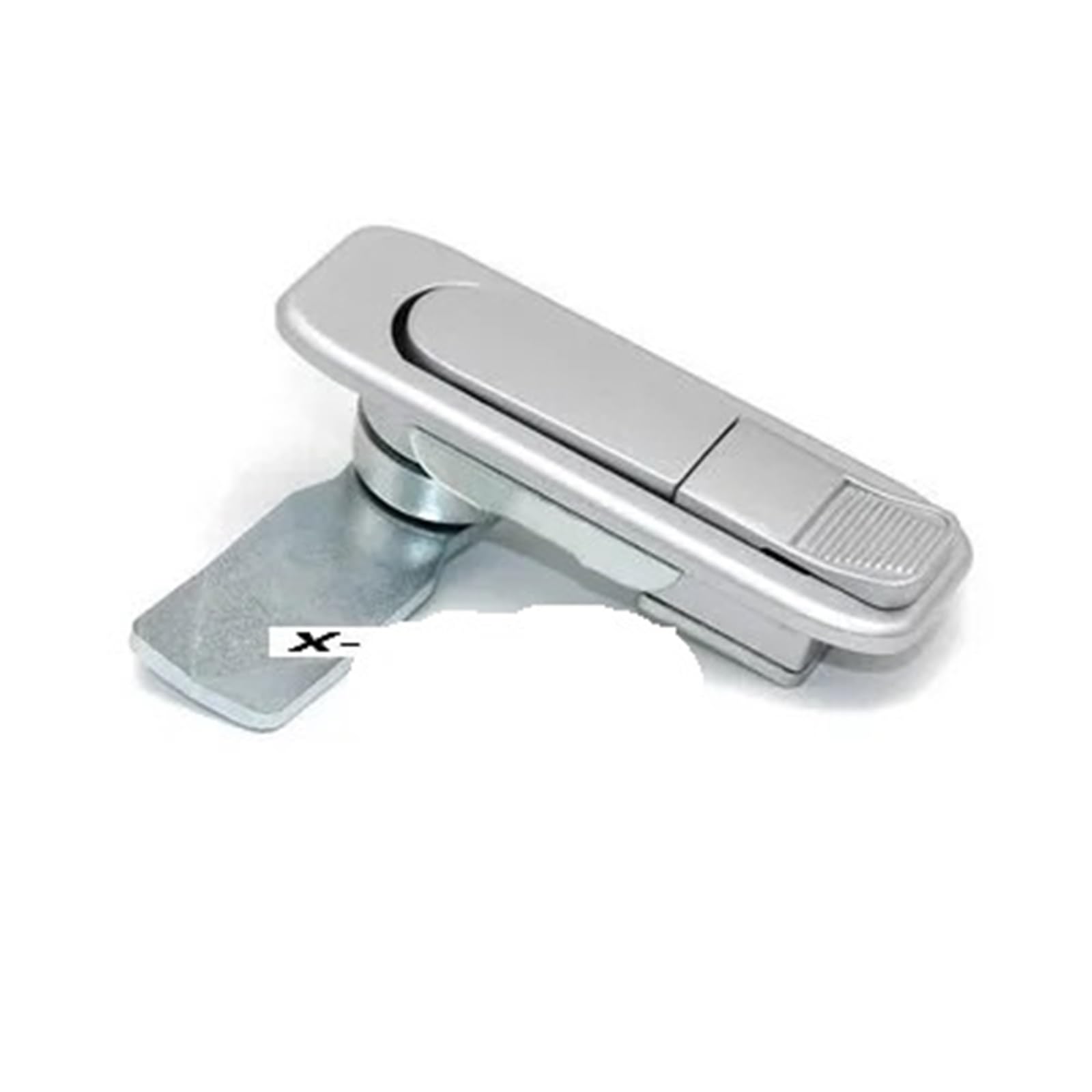 Verrou MS738 bouton poussoir jaune pour boîte électrique et porte d'armoire