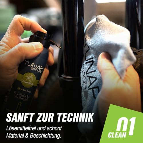 TUNAP SPORTS Federgabel-Reiniger Spray, Fahrrad & E-Bike, 125 ml – Ansicht 5