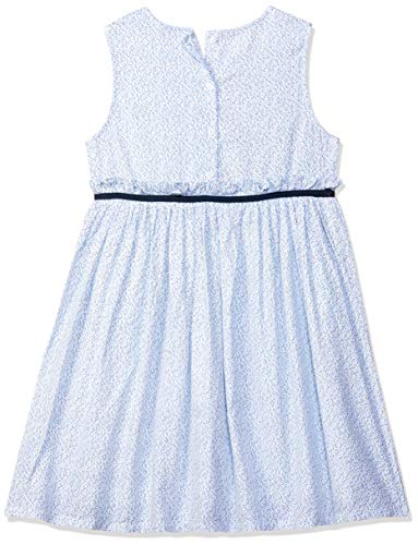 Image of Amazon Brand - Jam & Honey Cotton Girls' Dresses & Jumpsuits Knee-Length Dress (JHAW20GDRS009-7 White 2 3 4 Years)