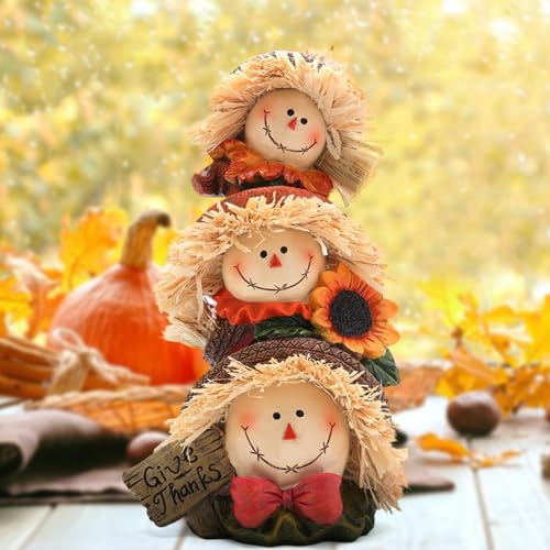 Hodao Autumn Thanksgiving Scarecrow Decoration Handmade Thanksgiving Decoration For Living Room Garden Dining Room Decoration Gifts thumb #5