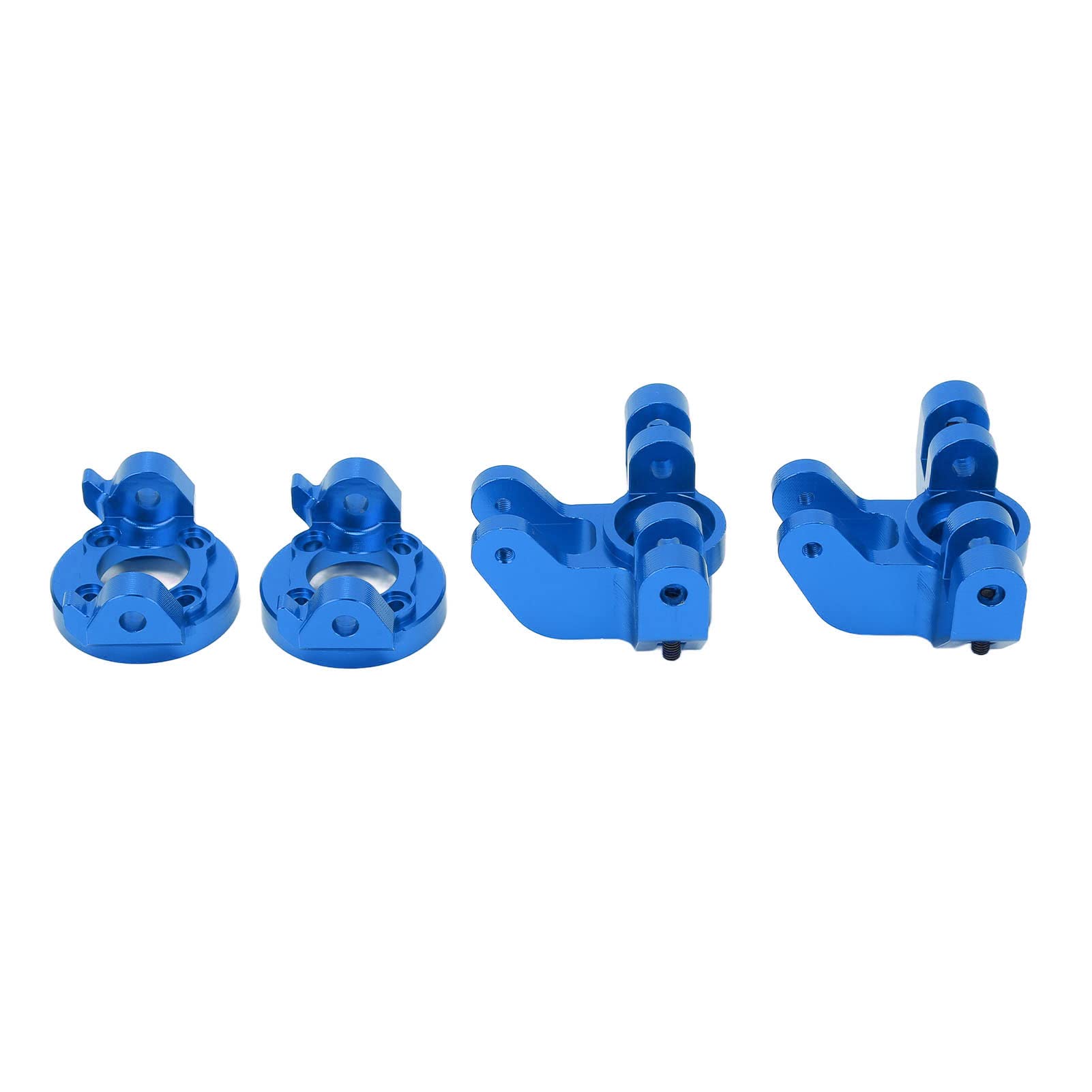 Tasse de direction avant en alliage d'aluminium, avec Base de direction avant pour camion LOSI LMT 1/8 (Bleue)