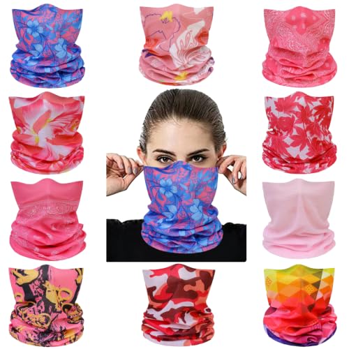 Image of Neck Gaiter Masks Tube Scarf,Seamless Bandanas Buffs Gators,Ourdoor Face Mask Face Covering Multi Headwear