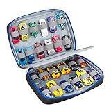 KISLANE 24 Toy Cars Storage for Hot Wheels, Storage Case Compatible with 24 Hot Wheels, Matchbox...