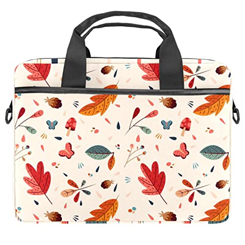 Sac bandoulière Autumn Leafs ordinateur 14 pouces pour vos trajets quotidiens