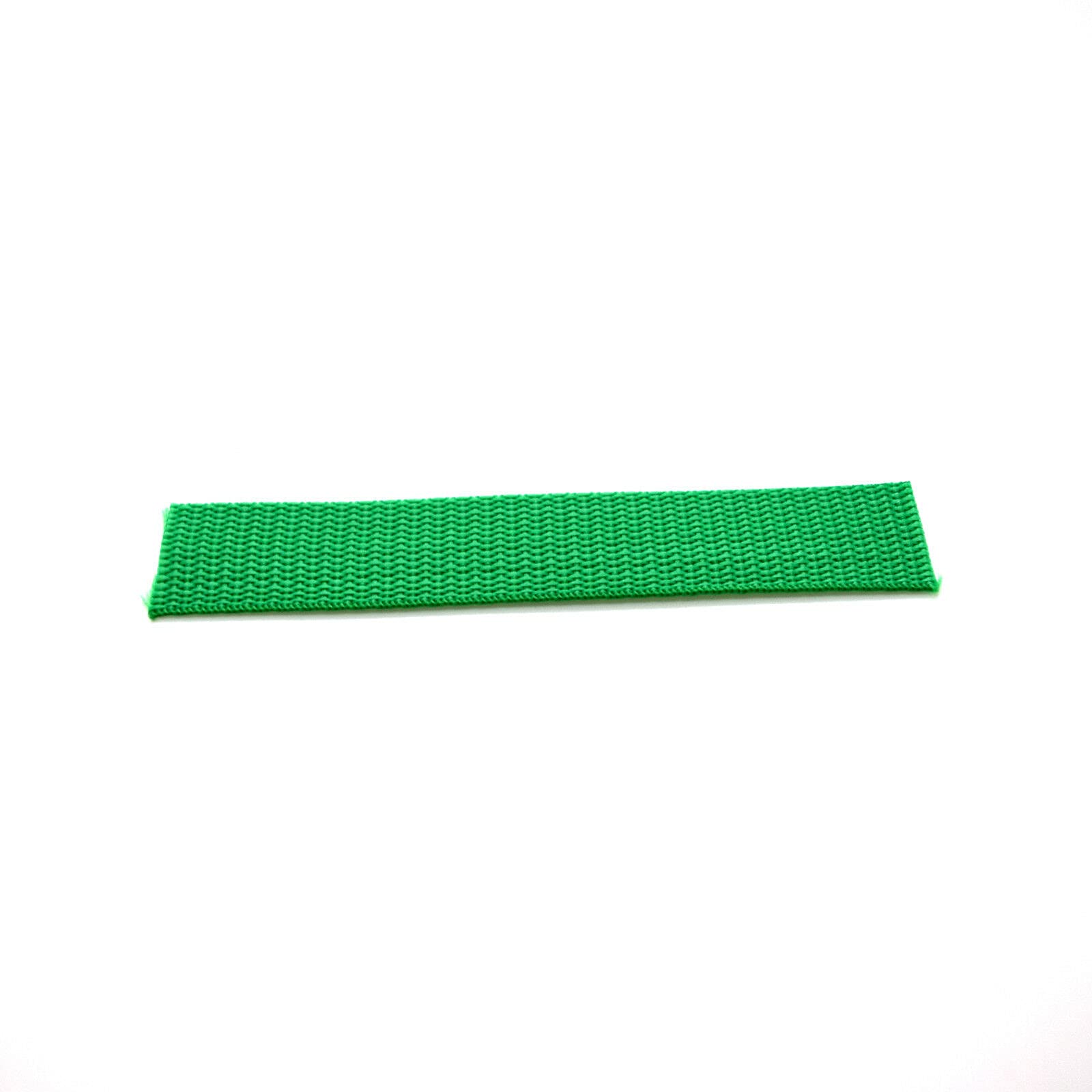 10 metres of 25 mm / 1 in Green Light [240] Heavy Duty Polypropylene Webbing Strap Tape for Rucksack, Backpacks, Luggage/Cargo Strapping, Belts