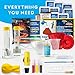 National Geographic Stunning Chemistry Set - Mega Science Kit with 45 Easy Experiments- Make a Volcano and Launch a Rocket, STEM Projects for Kids Ages 8-12, Science Toys (Amazon Exclusive)