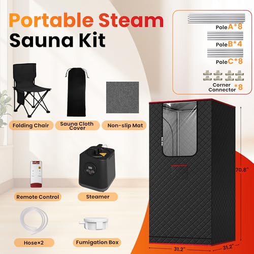 Manastin Upgraded Portable Steam Sauna