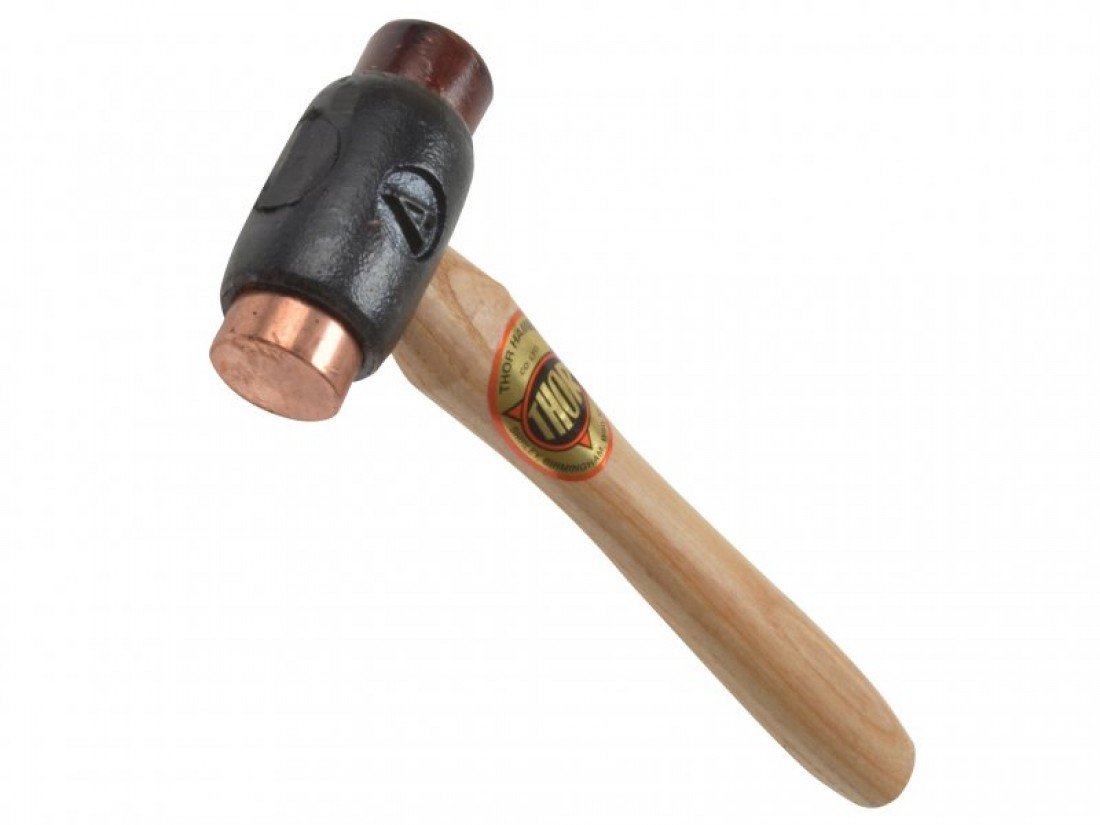 Thor 03-222 222 Copper / Hide Hammer Size 5 (70Mm) 5000G