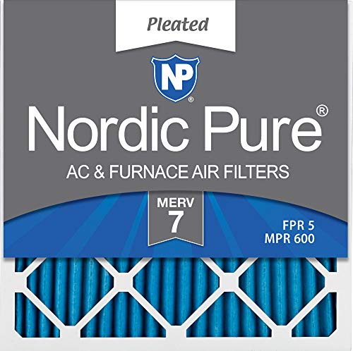 🔥 Flash Sale Nordic Pure 12x12x1 MERV 7 Pleated AC Furnace Air Filters 6 Pack