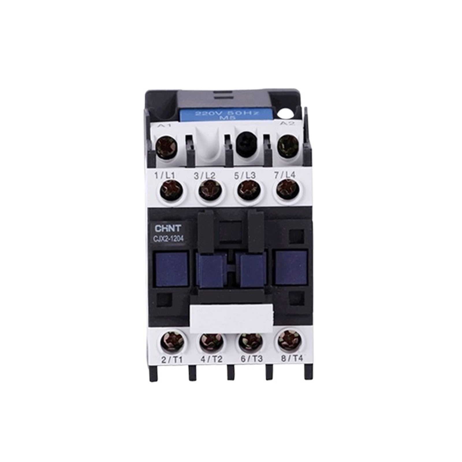 KNIUWMBMH 1pcs CJX2-1204 12A AC Contactor 4NO 220V 380V Rail Mount Contactor Industrial Electric(Cjx2-1204 Ac36v)