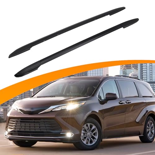 Snailfly Roof Rack Side Rails Fit for Toyota Sienna 2021 2022 2023 2024 2025 Luggage Cargo Rack Crossbars Accessories