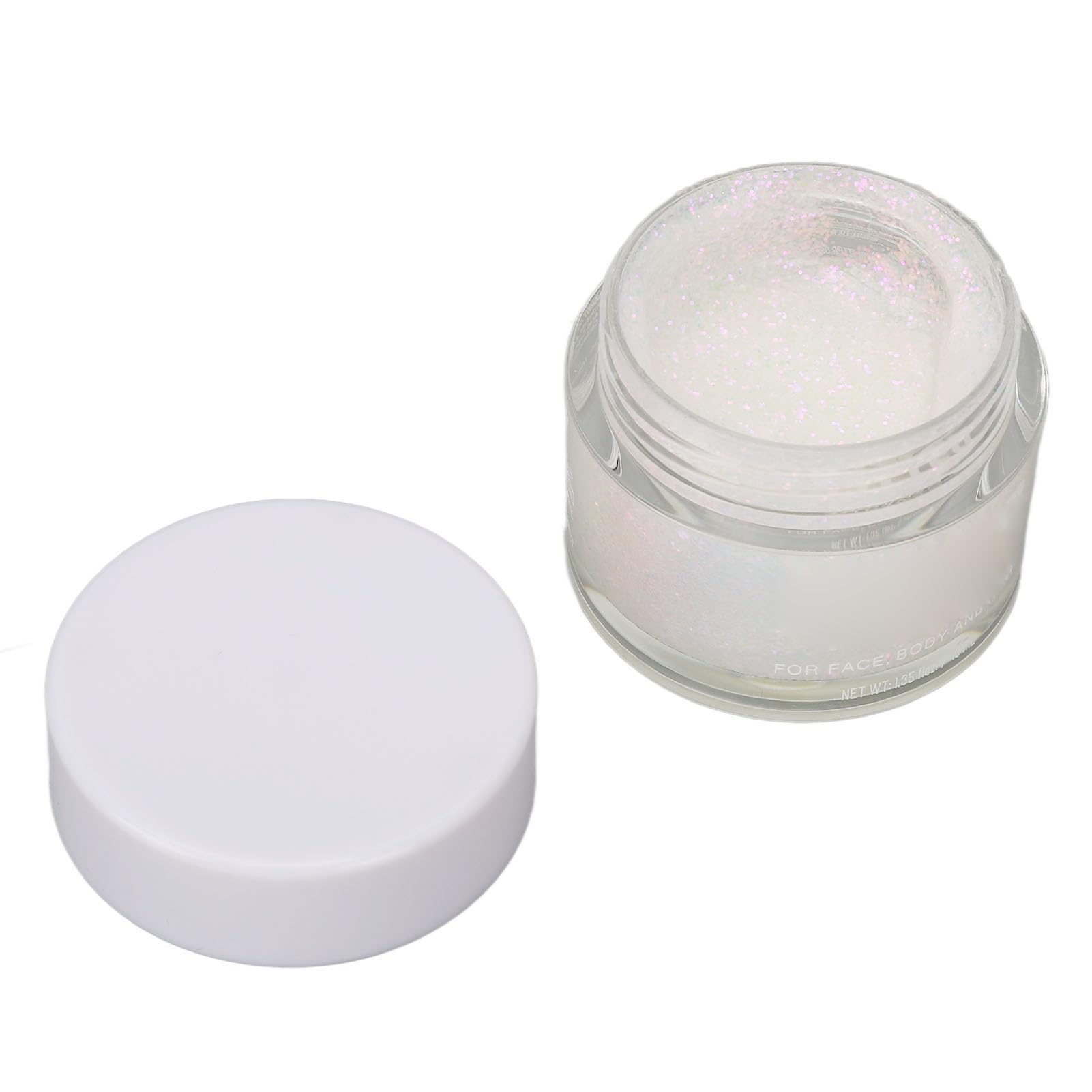Body Glitter Gel, Makeup Glitter Gel, Long Lasting Glitter Gel Eyeshadow Highlighter Gel Makeup Sparkling Sequins, 40ml