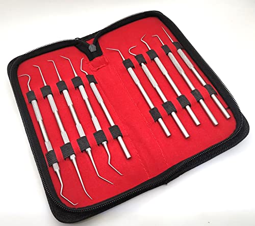 A2Z Scilab A2Z-MPS14 Set Of 10 Stainless Steel Precision Micro Probe Set Combo thumb #2
