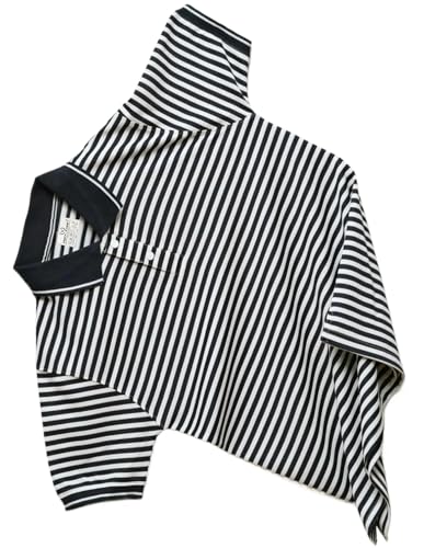 Image of Mack Jonney Men's Striped Cotton Rich Collar Neck T Shirt | Collar Tshirts | Half Sleeves | Striped-Regular Fit-MM423-nw