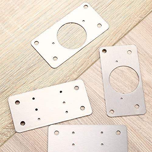 Okdeals AM8AM0F3YUUS Hinge Fixing Plate Cabinet Hinge Cabinet Door Maintenance Repair Furniture Hardware Window thumb #6