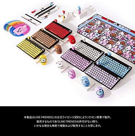 Amazon.co.jp: [公式] BT21 マウスパッド PVC mouse pad キャラクター