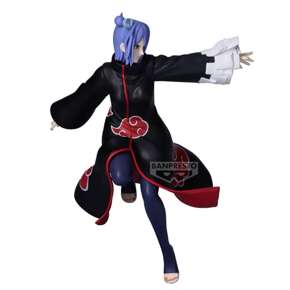 Banpresto Konan Naruto Shippuden Action Figure, Vibration Stars 15 cm, Multicolor BP29185P, Collectible Figure - Image 2