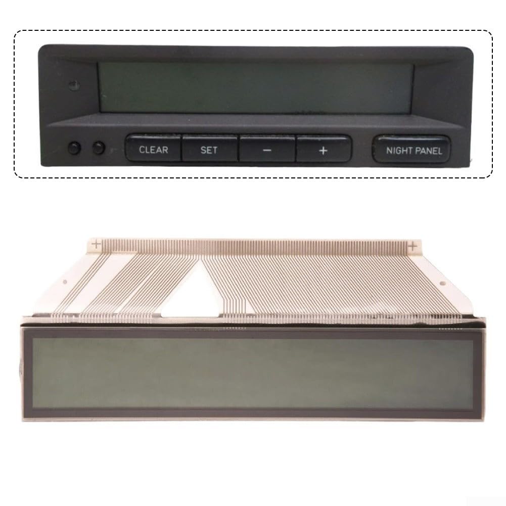 Écran LCD de voiture, compatible avec Saab 9-3 et 9-5 Sid1 Sid2 Sid3, dissipateur thermique et capacités de charge améliorées, design prêt à l'emploi, Affichage de voiture LCD haute définition