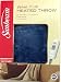 Sunbeam Heated Throw Lagoon Blue 50"x60" 3 Heat Settings Auto Off On NEW