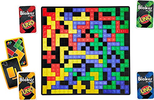Mattel Games GXV91 - Blokus Shuffle: UNO Edition, Brettspiel ab 7 Jahren – Bild 6