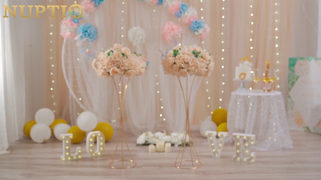 12 Clip Porta Numeri Da Tavolo - Metalliche, 22 Cm, Per Matrimoni E Eventi (Oro) - Foto 9