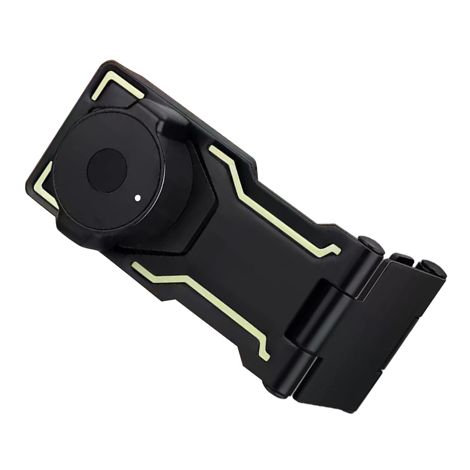 Cabinet Fingerprints Zincs Alloys Door Security Slide Lockable Hasp for Cabinets Barn Door Closet Box Fingerprints Cabinet Easy Installs